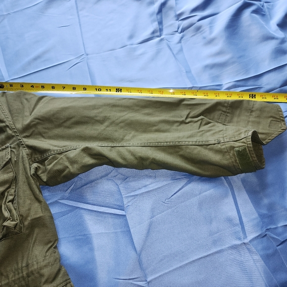 VINTAGE US MILITARY M-65 FIELD JACKET OG 107 OLIVE GREEN SIZE MEDIUM IS USED - Picture 16 of 16